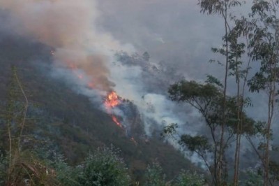 El fuego descontrolado genera preocupación en el municipio de Quime
