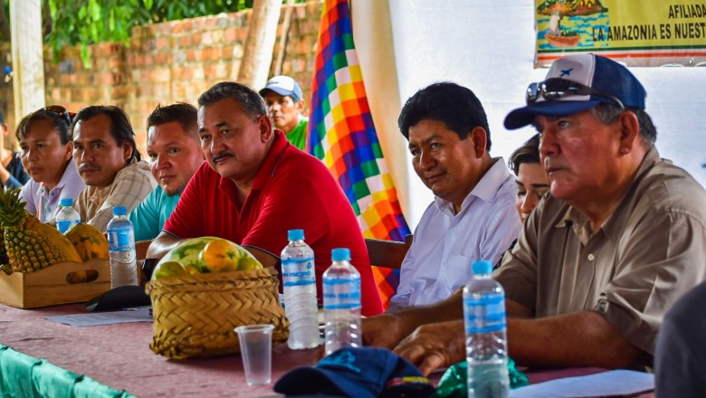 El Gobierno informa en Guayaramer&iacute;n sobre acuerdo para puente e insiste en que no hay raz&oacute;n para protestas